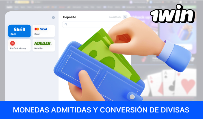 1win qué monedas están disponibles y cómo afecta la conversión